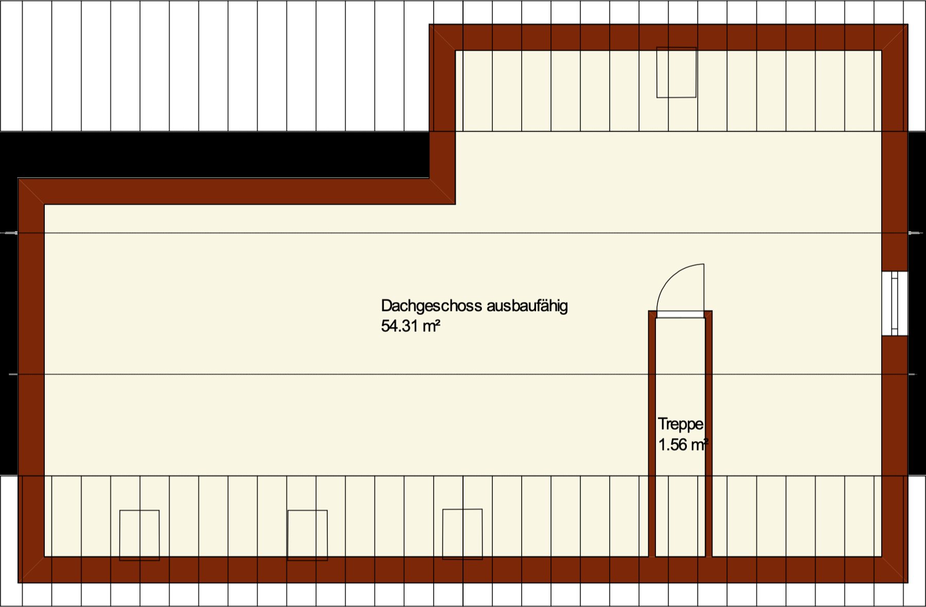 Grundriss Dachgeschoss