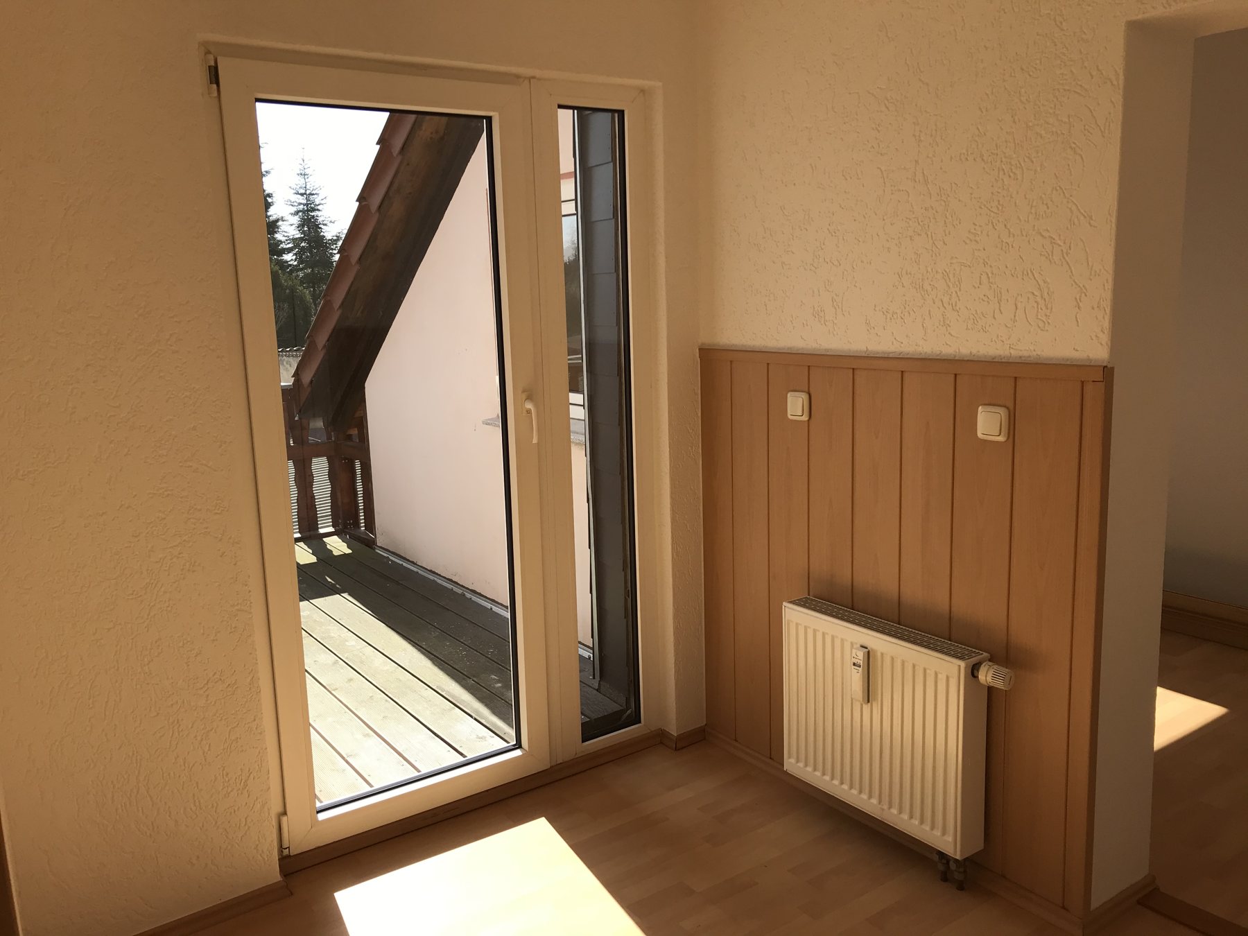 Top renovierte 2-Raum-Wohnung mit Südbalkon in Arendsee